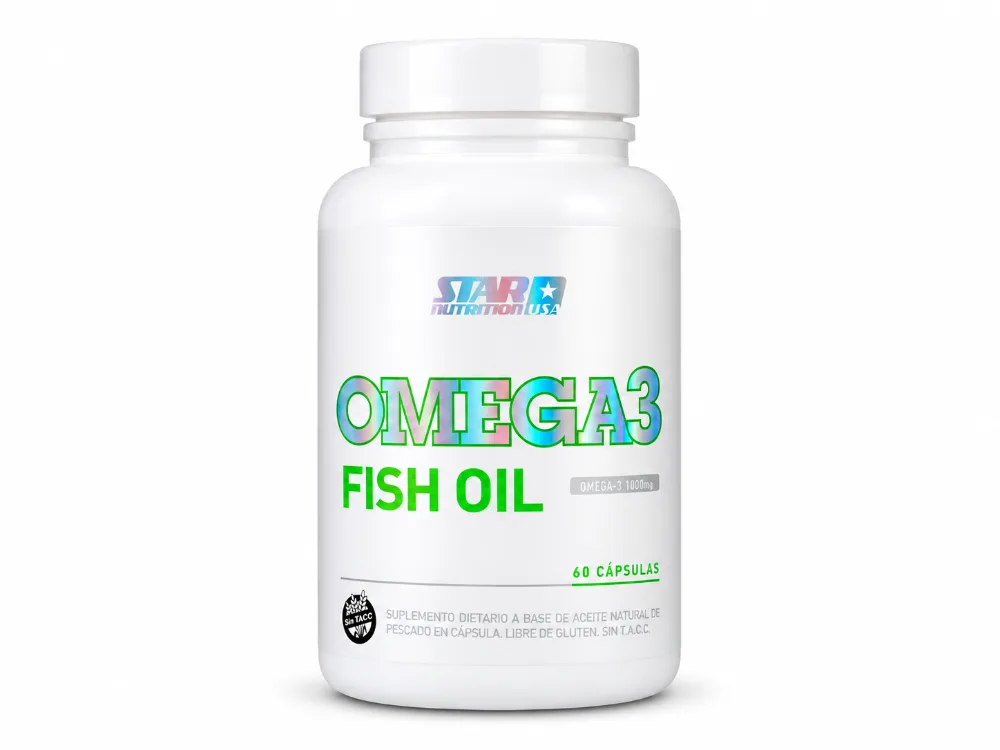 Omega 3 Star Nutrition  Fish Oil 60 capsulas